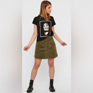 Noisy May Corduroy Skirt